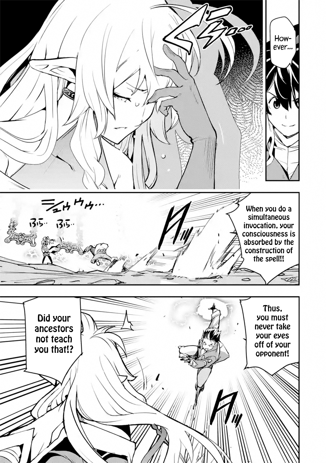 Rakudai Kenja no Gakuin Musou Chapter 8.6 10